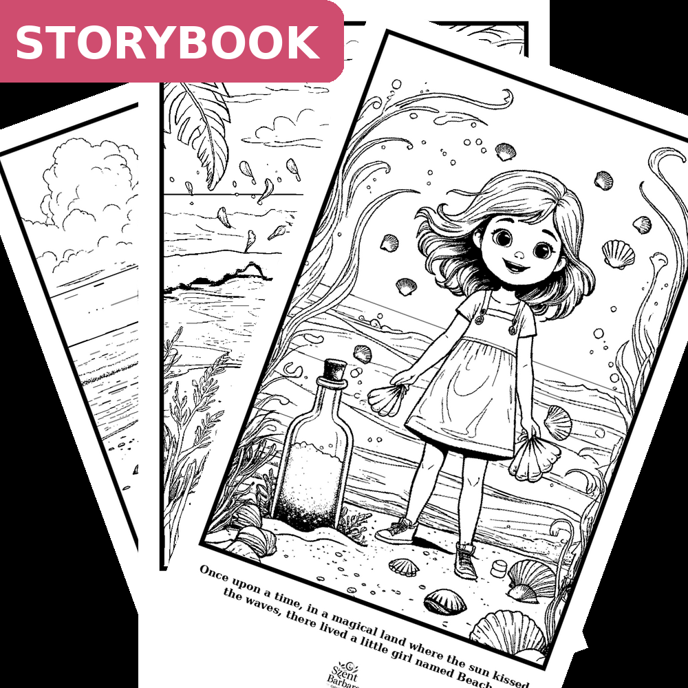 Beach - Storybook, 10 pages