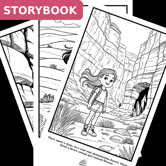 Desert - Storybook, 10 pages