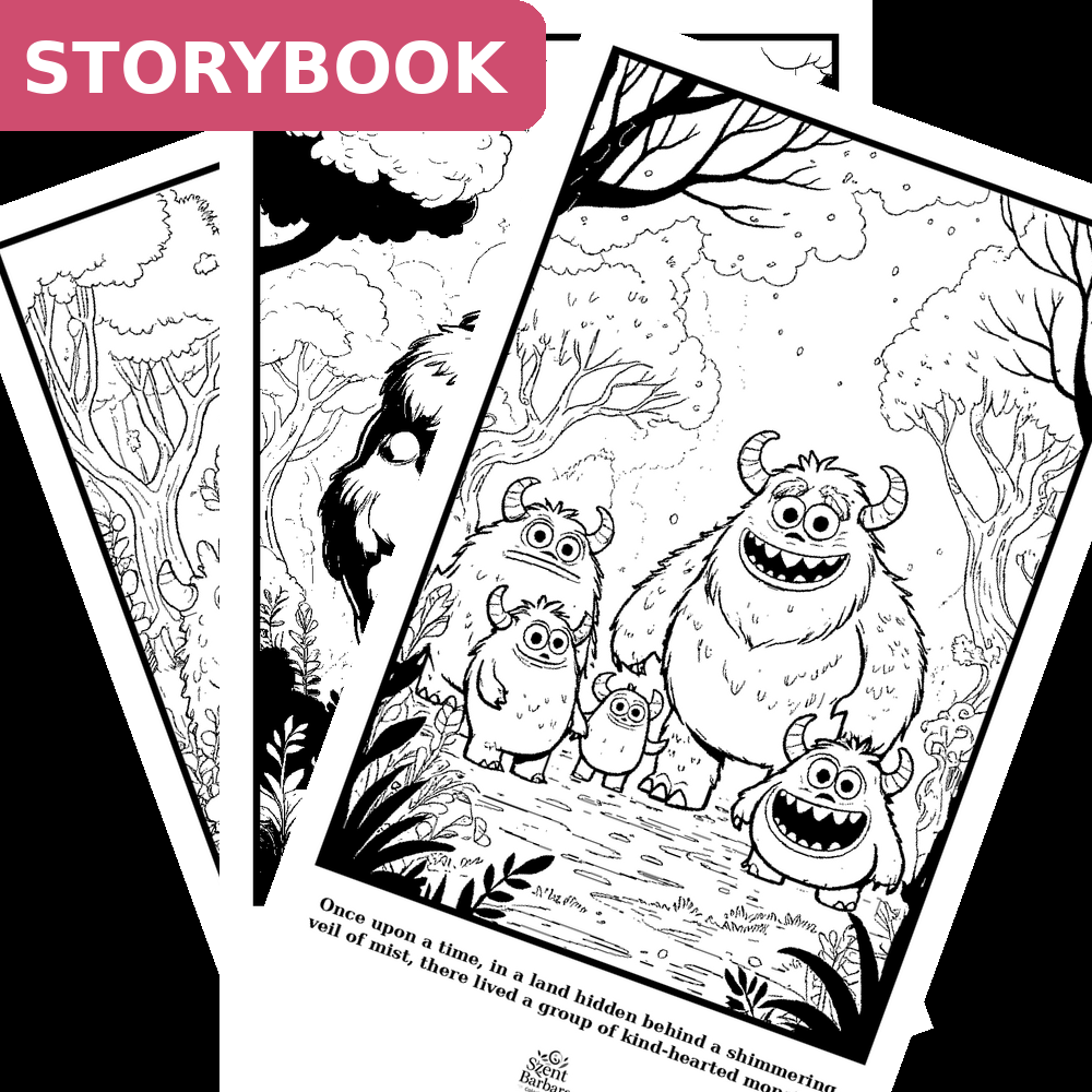 Monsters - Storybook, 10 pages