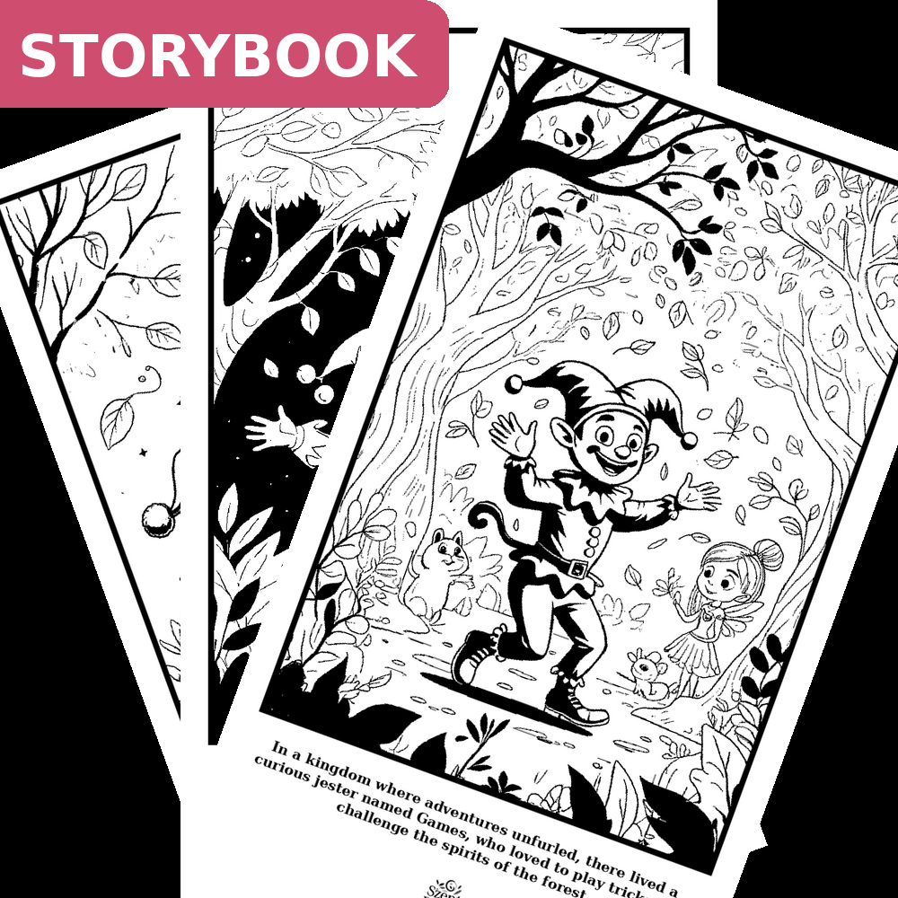 Games - Storybook, 10 pages