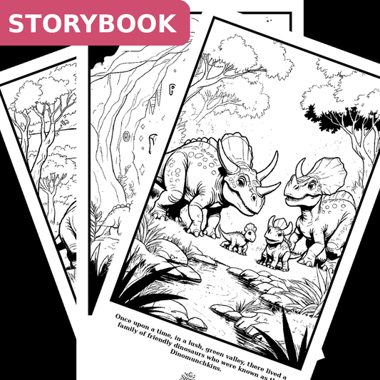 Dinosaurs - Storybook, 10 pages