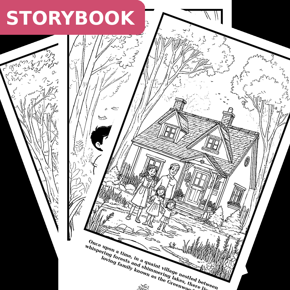 Family - Storybook, 10 pages