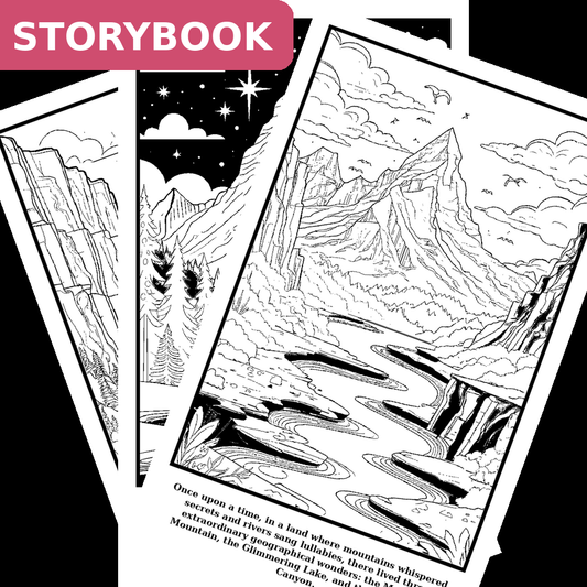 Geographical wonders - Storybook, 10 pages