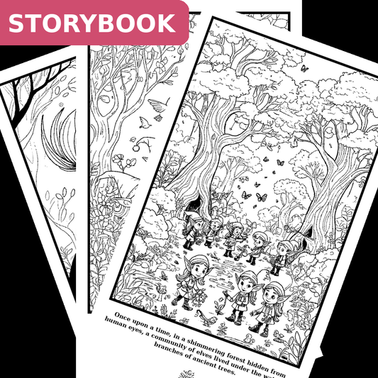 Elves - Storybook, 10 pages