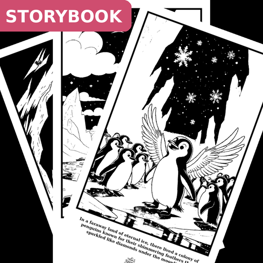 Penguins - Storybook, 10 pages