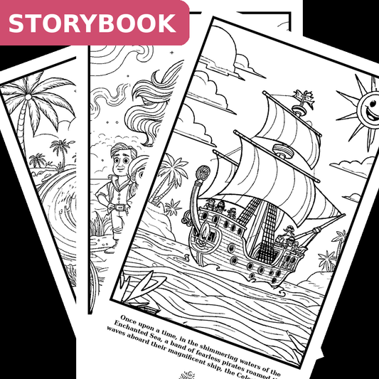 Pirates - Storybook, 10 pages