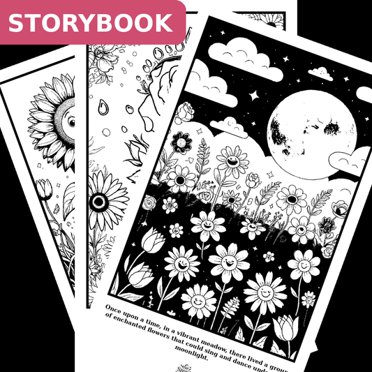 Flowers - Storybook, 10 pages