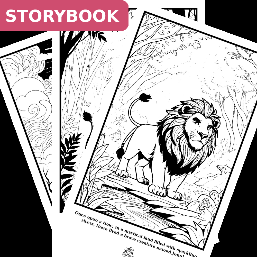 Jungle - Storybook, 10 pages