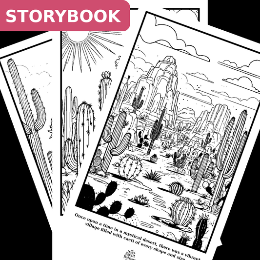 Cacti - Storybook, 10 pages