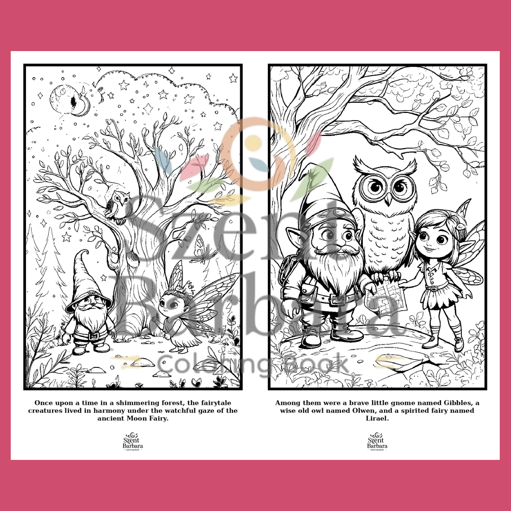 Fairytale creatures - Storybook, 10 pages