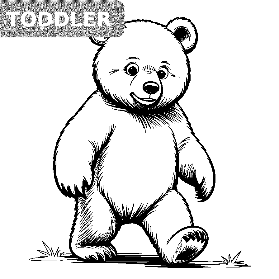 Walking bear