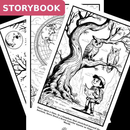 Around the World - Storybook, 10 pages