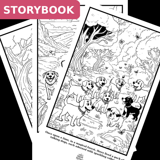 Dogs - Storybook, 10 pages