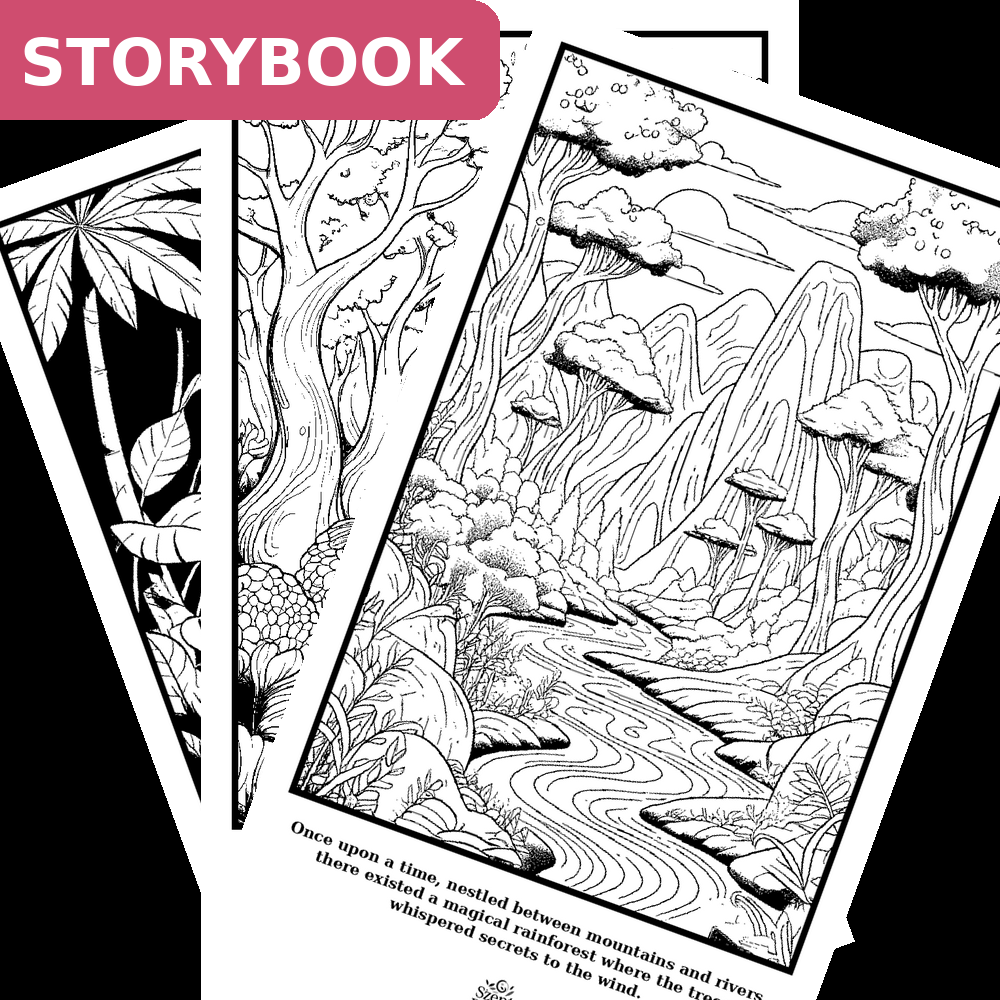 Rainforests - Storybook, 10 pages